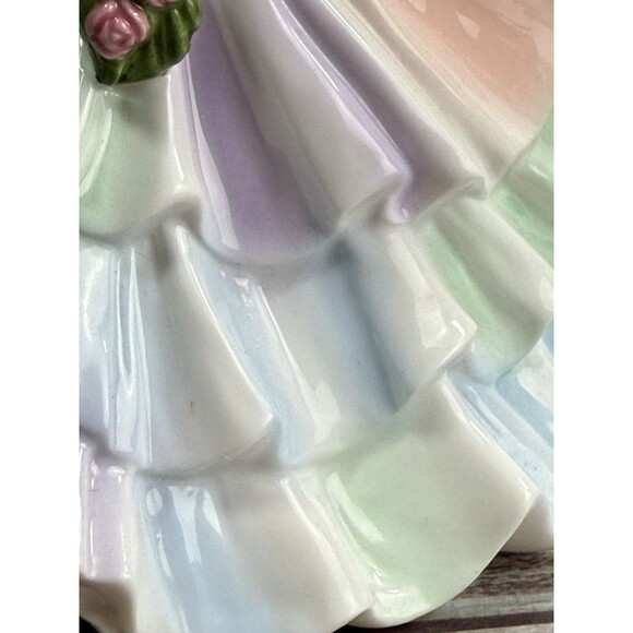 Coalport Sentiments "Picked Especially for You" Bone China Lady Figurine 2005 - Picture 13 of 17